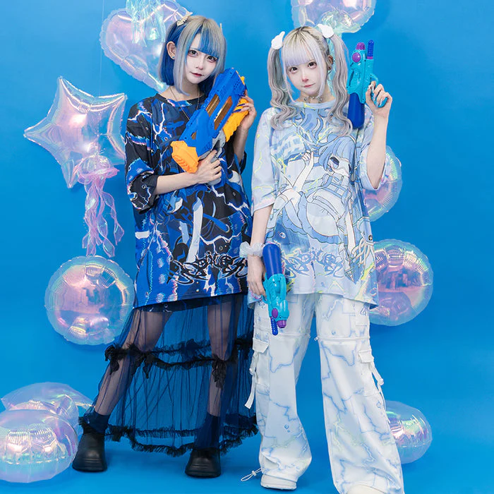 ACDC RAG Cyber Octopus Tulle Skirt - Image 3