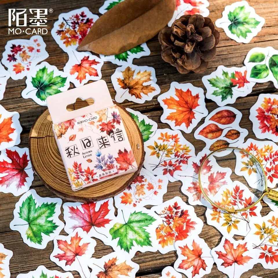 Sticker Box - Autumn Letters - 45 Stickers - Image 8