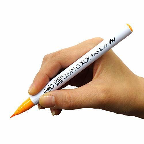 Kuretake ZIG - Clean Color Real Brush Pens - Assorted Colours - Set of 12 - Image 3
