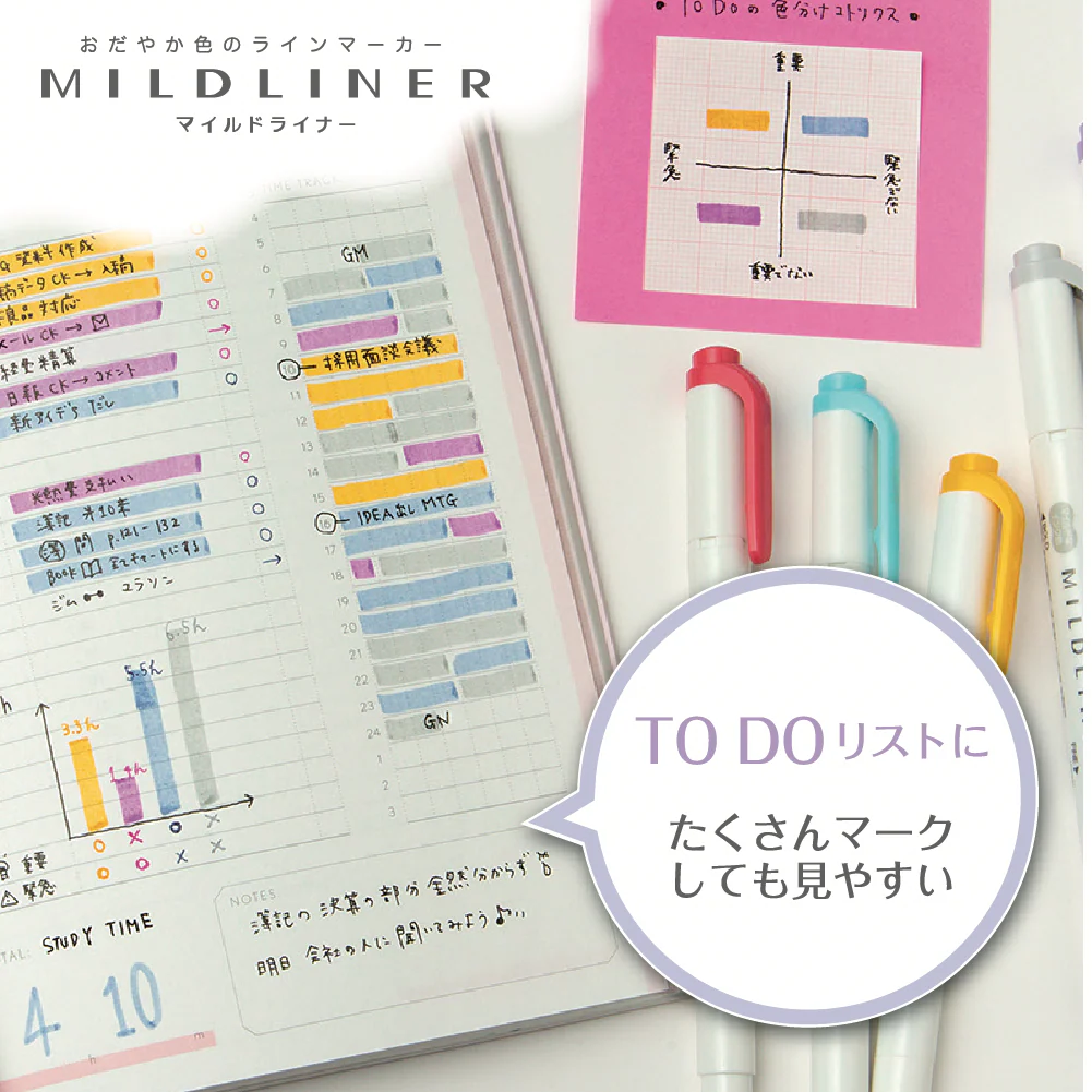 Zebra Mildliner Natural Mild - Set of 5 - Image 3