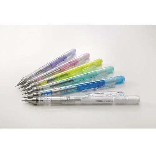 RESTOCK! Tombow MONO Graph Mechanical Pencil 0.5mm - Clear Blue - Image 4